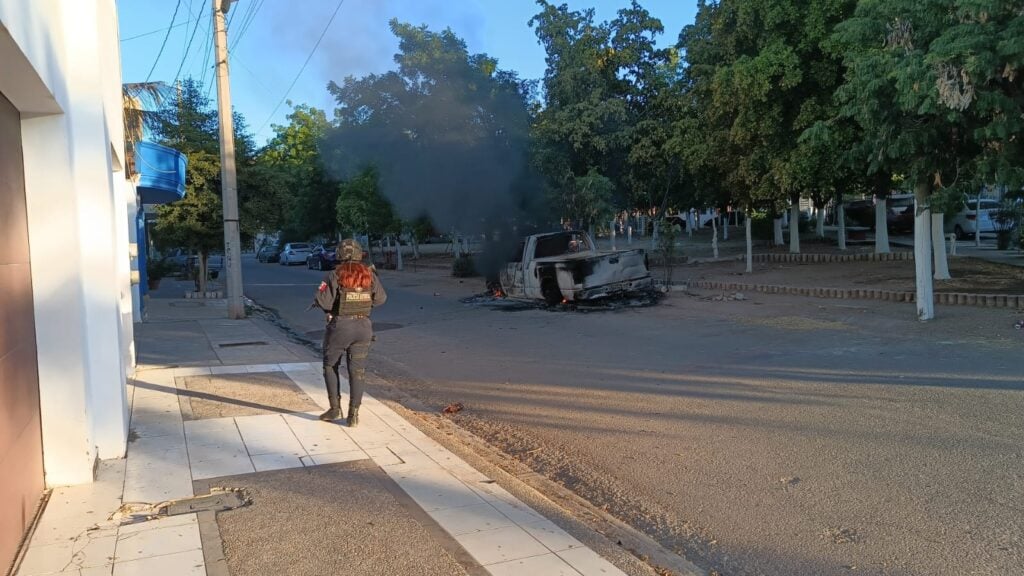 Incendio en Culiacán