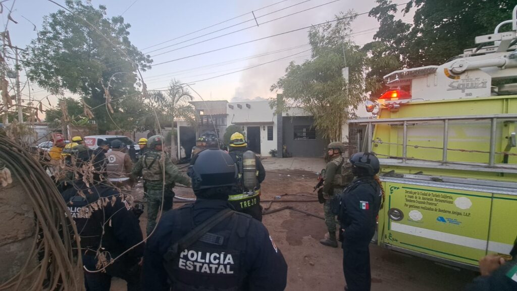 Incendio en Culiacán