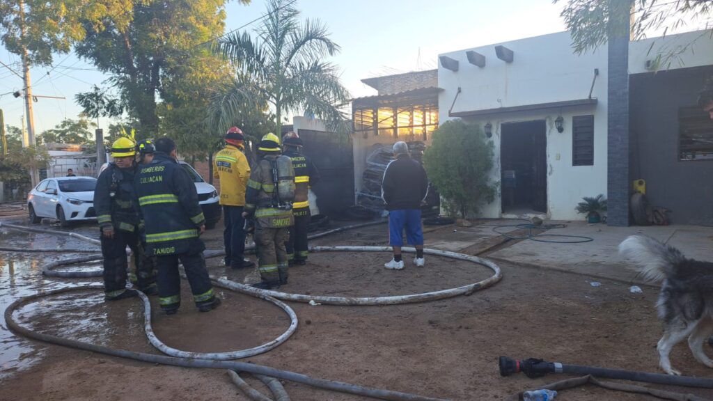 Incendio en Culiacán