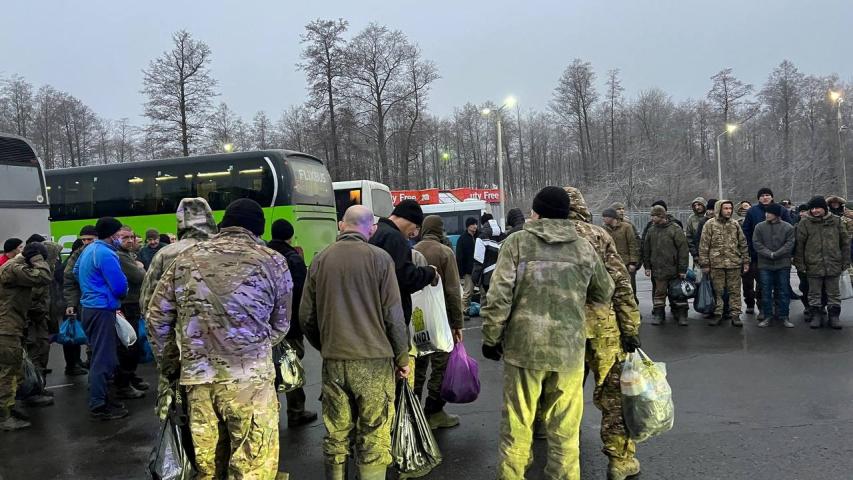 Intercambio de prisioneros entre Ucrania y Rusia