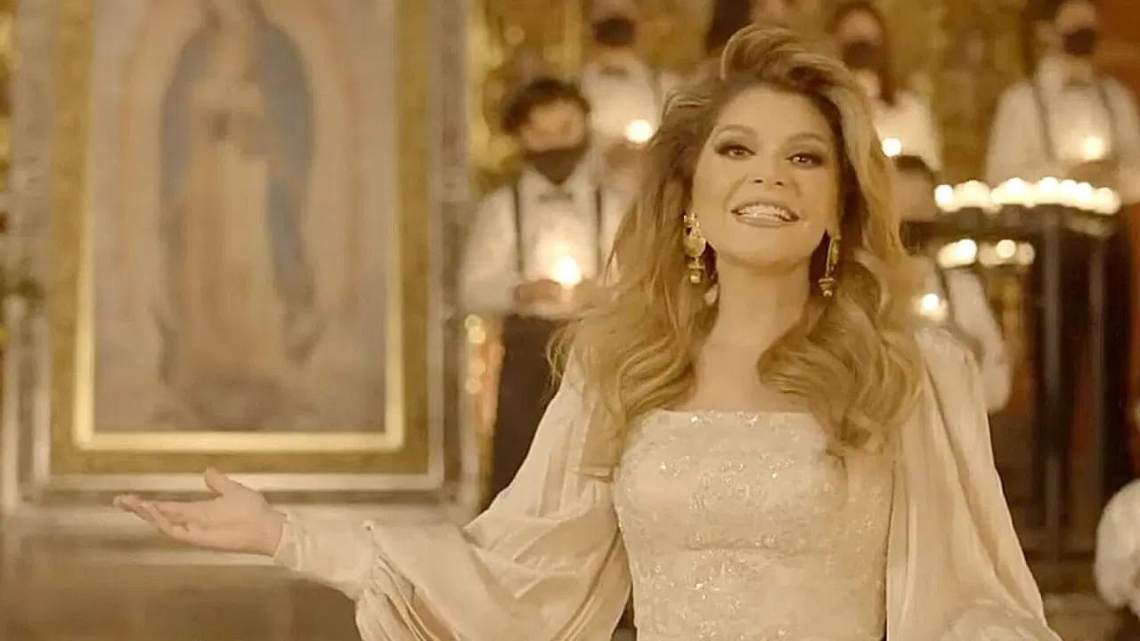 Itatí Cantoral se vuelve viral tras cantar nuevamente a la Virgen de Guadalupe