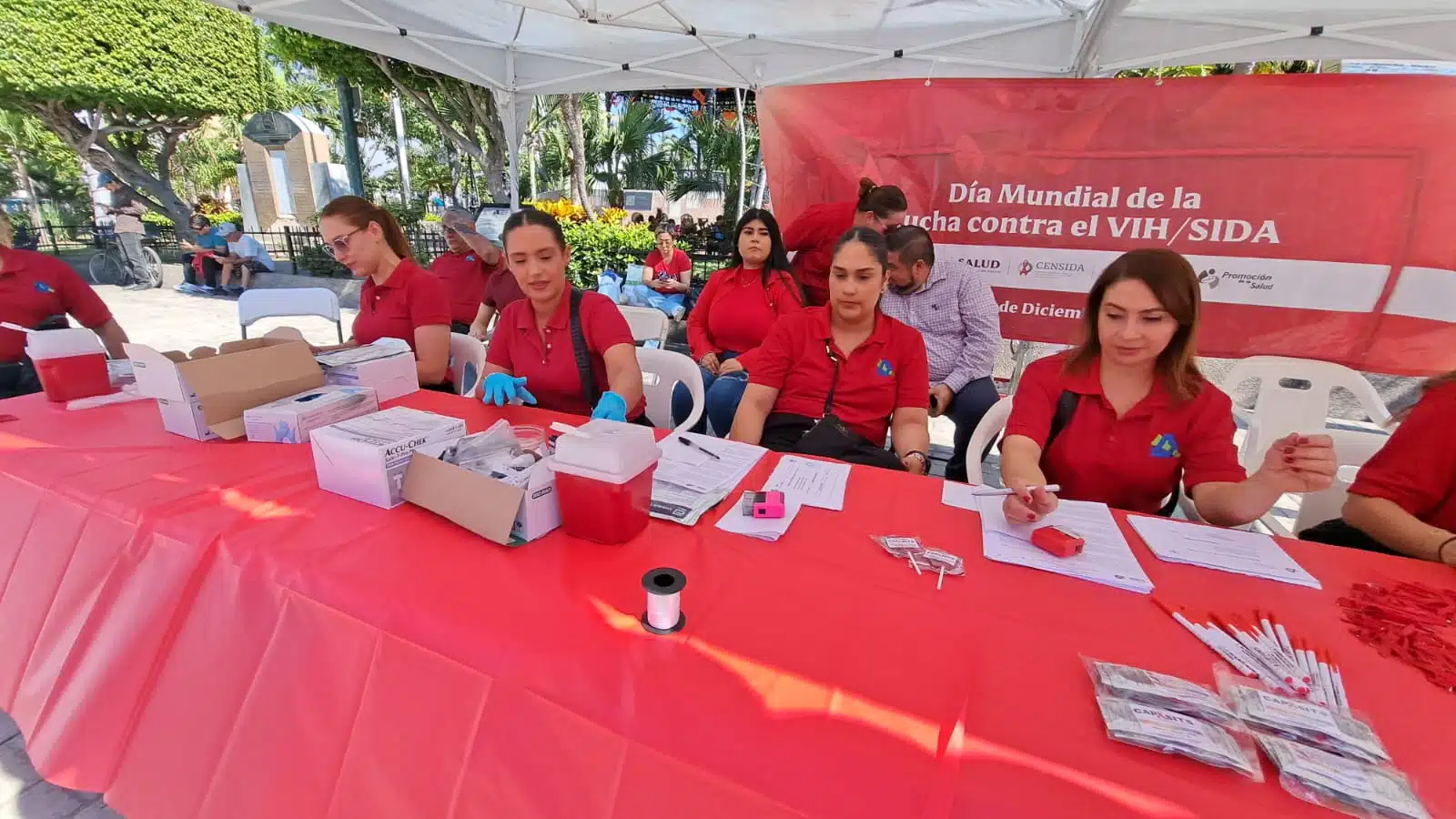 Jornada de pruebas rápidas de detección de VIH y otras enfermedades en Mazatlán