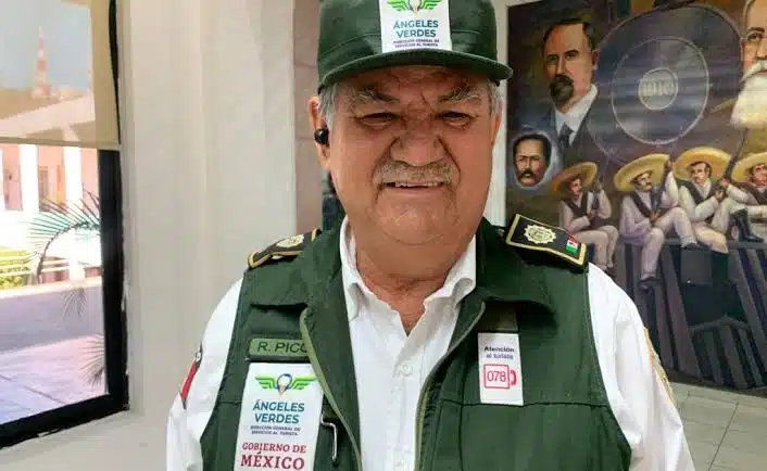 José Ricardo Picos Quintero, coordinador de Ángeles Verdes en Mazatlán