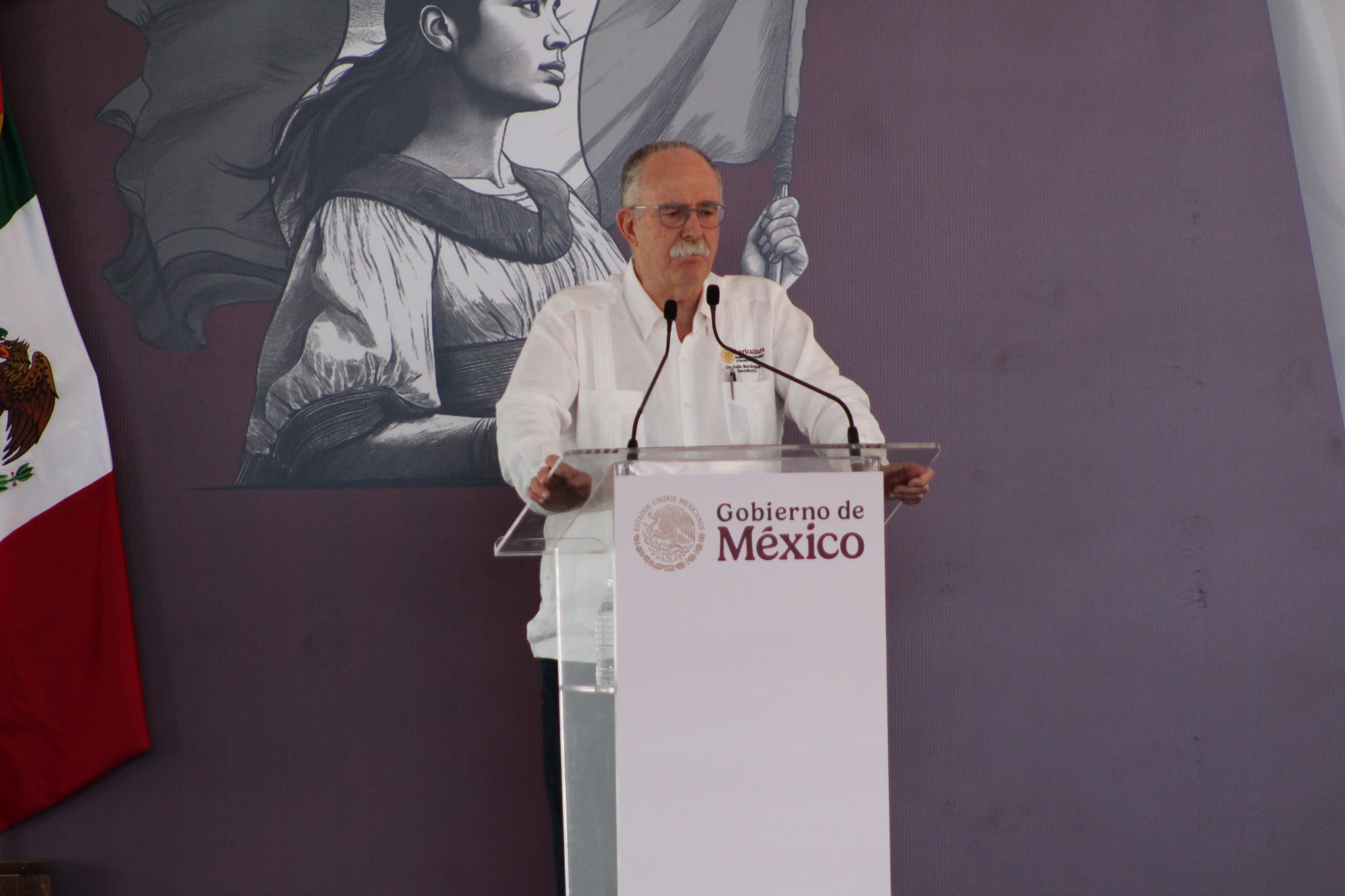 Julio Berdegué Sacristán, secretario de Agricultura y Desarrollo Rural de México.