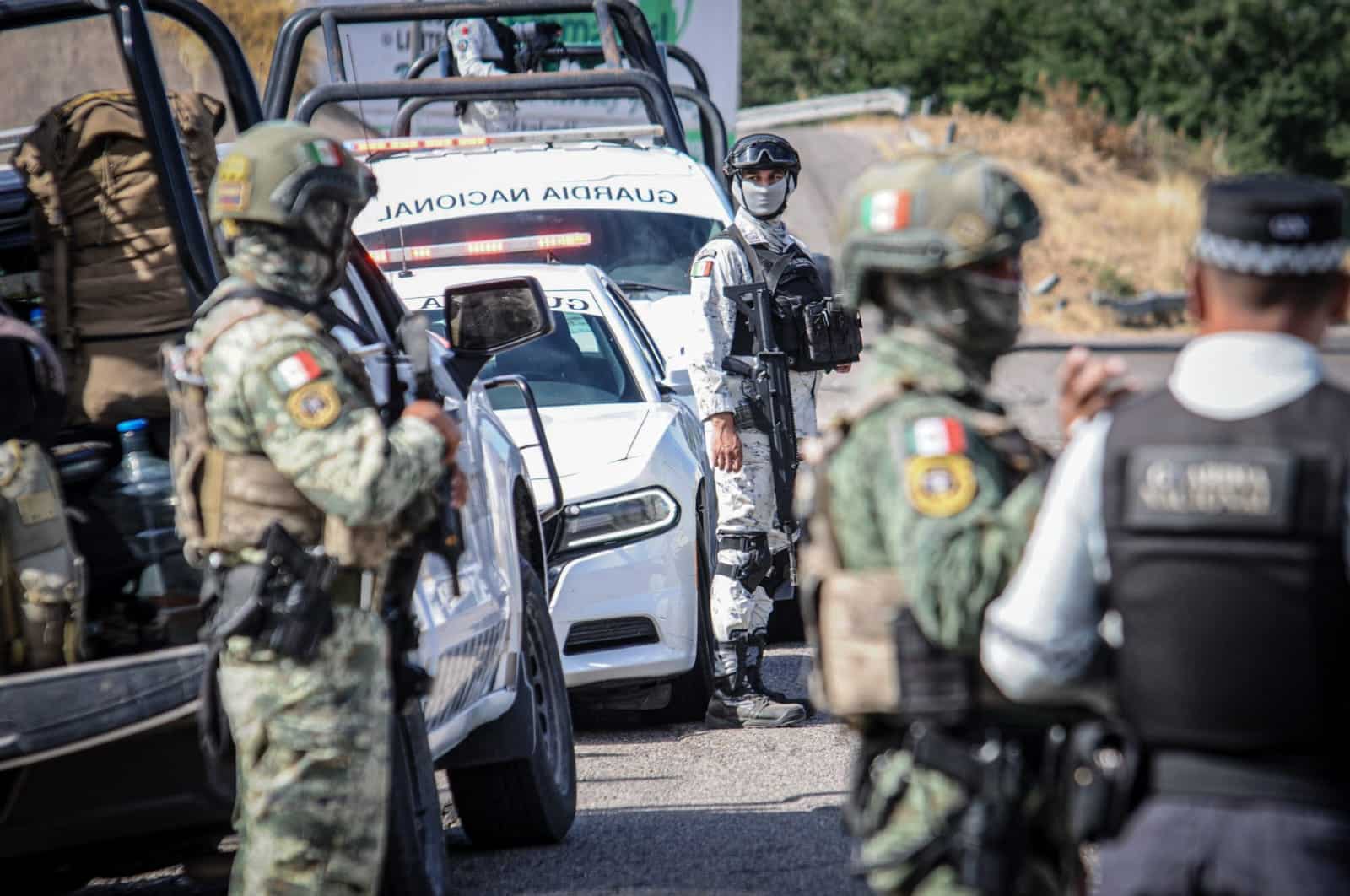 Militares del Ejército Mexicano.