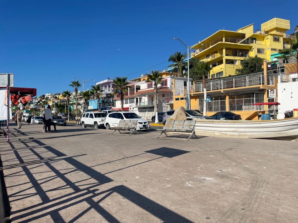 Malecón de Topolobampo.