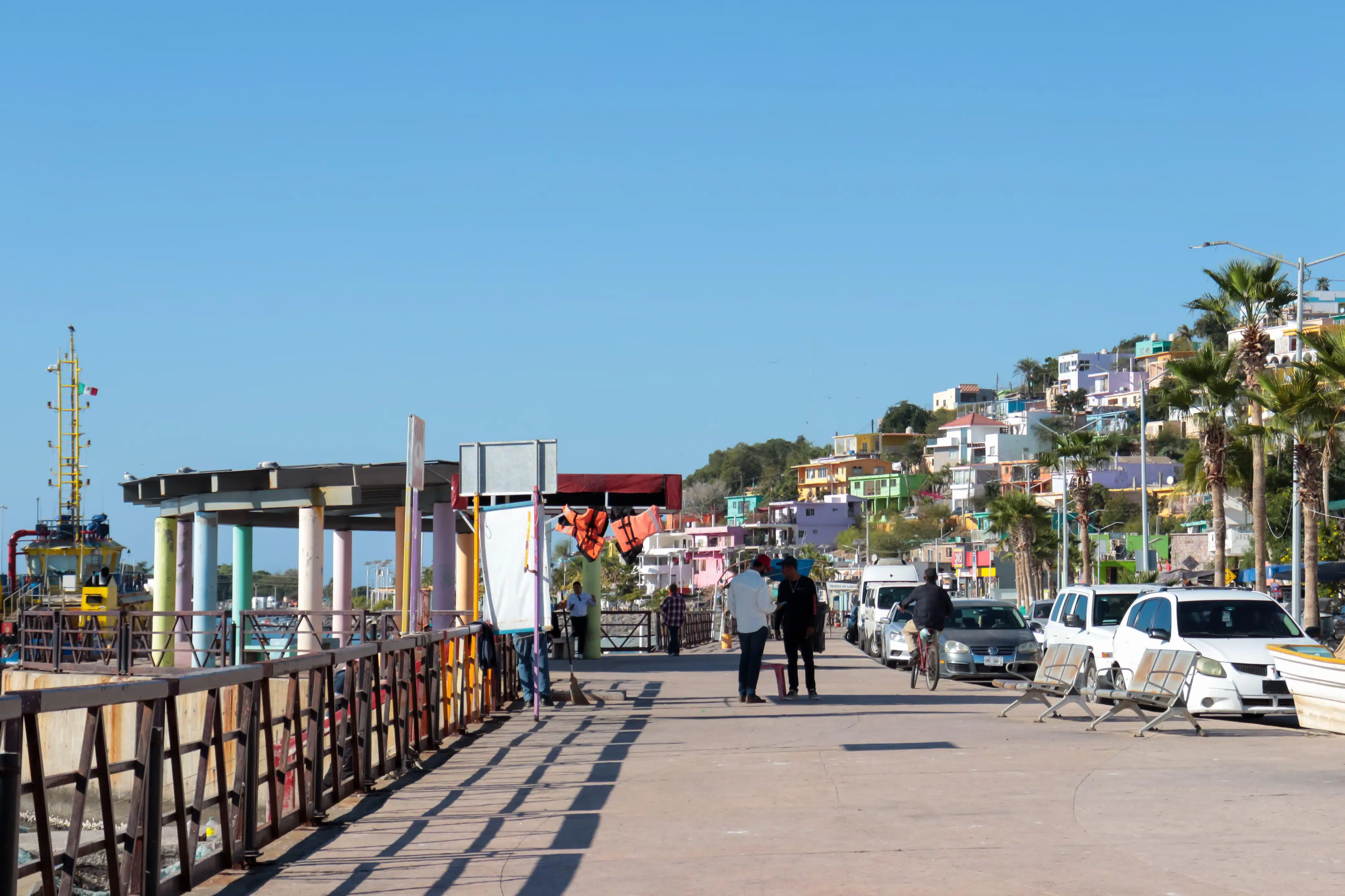 Malecón de Topolobampo.