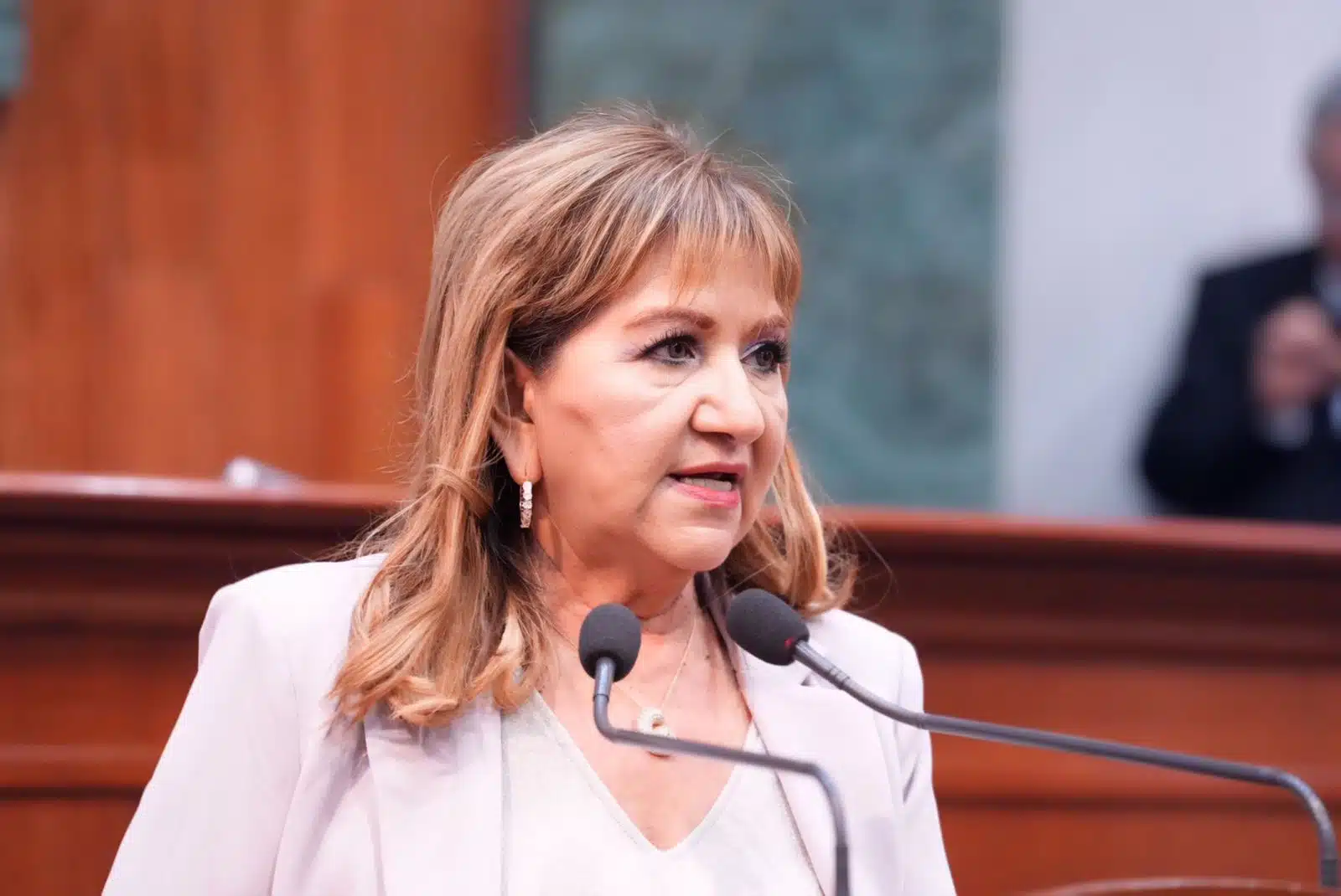 María Teresa Guerra Ochoa, presidenta de la Junta de Coordinación Política (Jucopo) del Congreso del Estado.