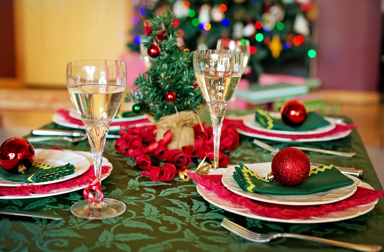 Mesa Cena Navidad