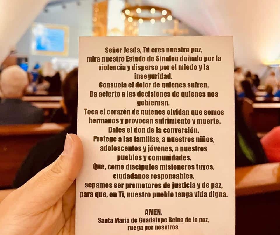 Plegaria de familiares para la localización de Víctor Manuel Sánchez Leó