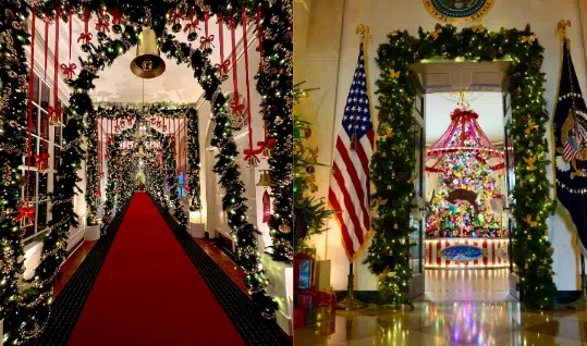 La Casa Blanca se viste de luces y llamativos adornos con el inicio de la Navidad: FOTOS