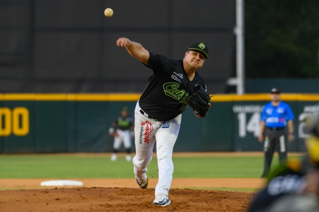 El derecho Omar Araujo también va a la rotación abridora de postemporada para Cañeros de Los Mochis