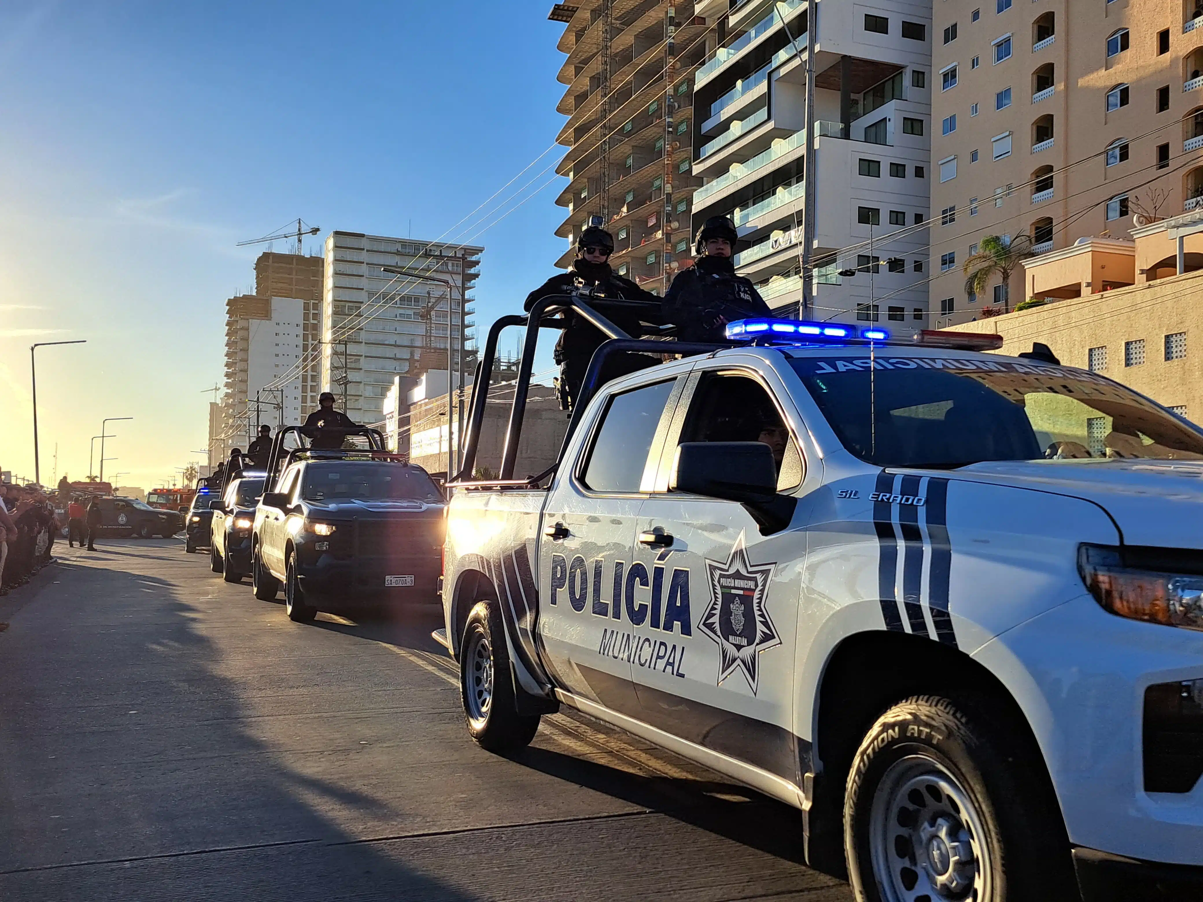 Operativo Guadalupe-Reyes, Policía municipal de Mazatlán