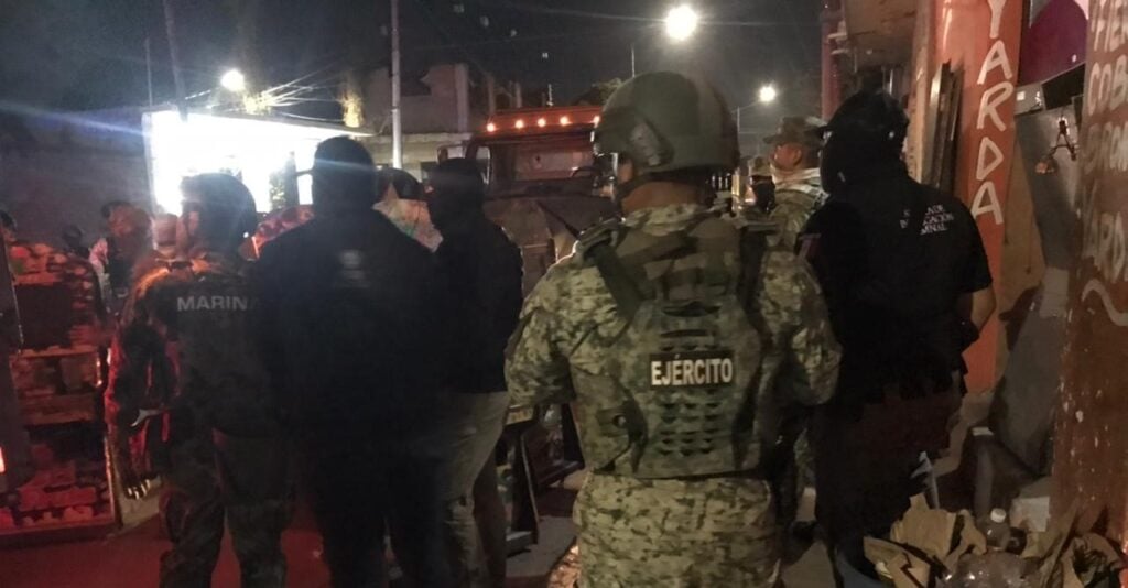 Operativo del Ejército Mexicano contra máquinas de juegos en Mazatlán