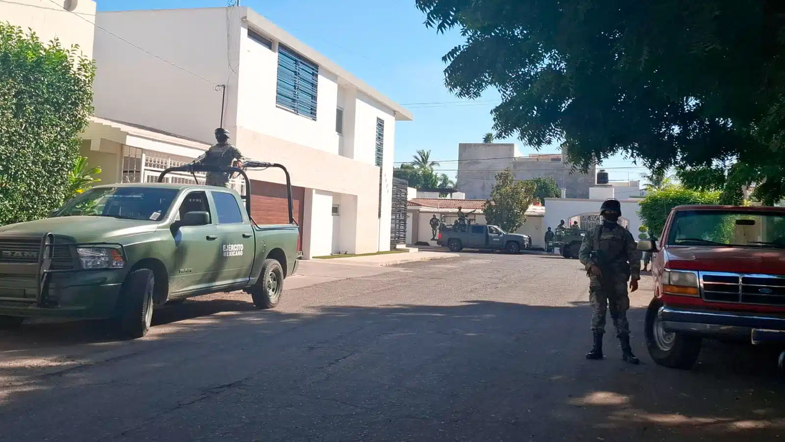 Operativo en Las Quintas, Culiacán