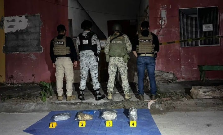 Operativos en Reynosa y Río Bravo dejan importantes decomisos de drogas y armas