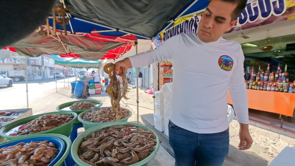 Pescados y mariscos para Navidad y Año Nuevo en Mazatlán