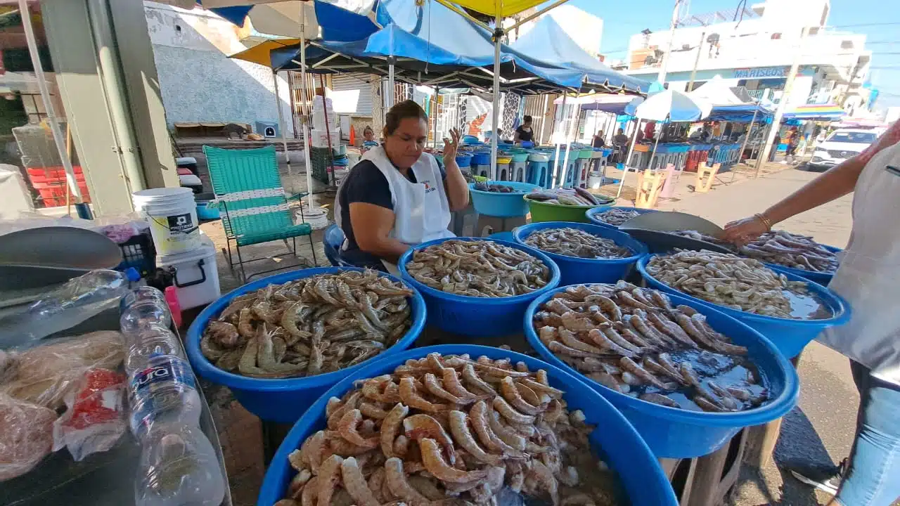 Pescados y mariscos para Navidad y Año Nuevo en Mazatlán