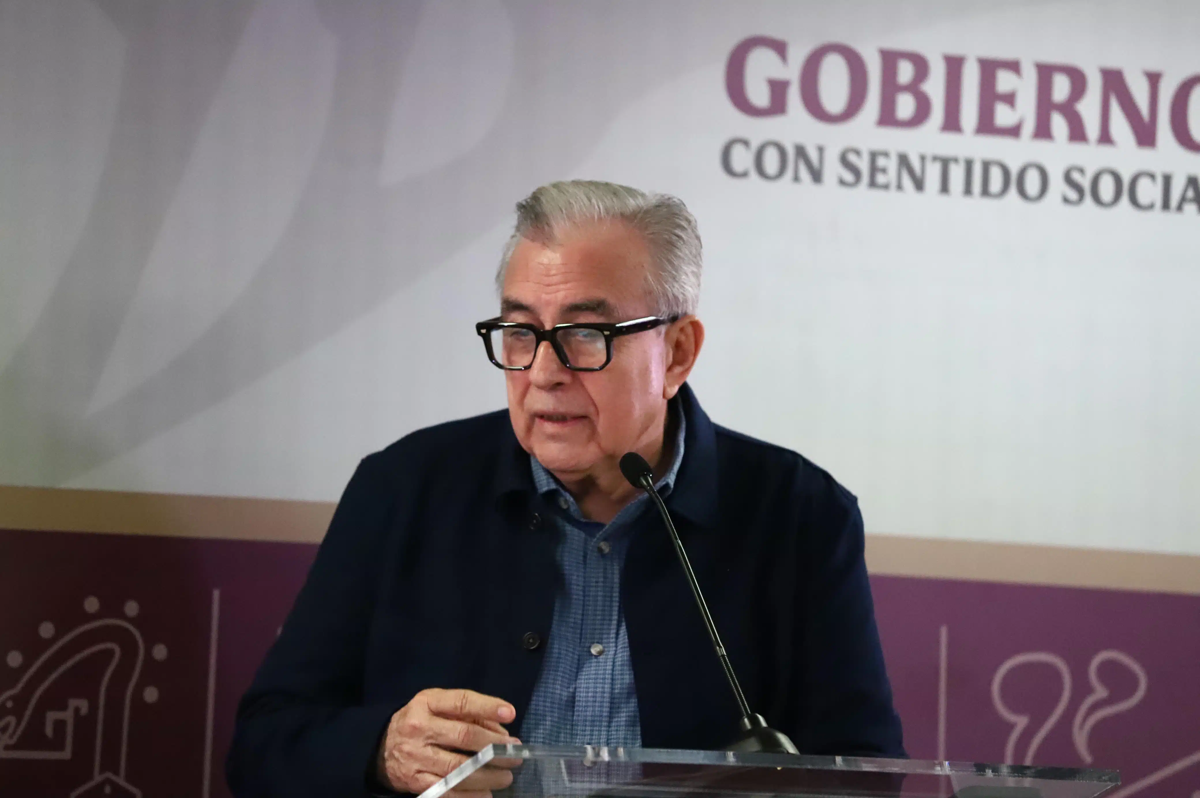 Rubén Rocha Moya, gobernador de Sinaloa.