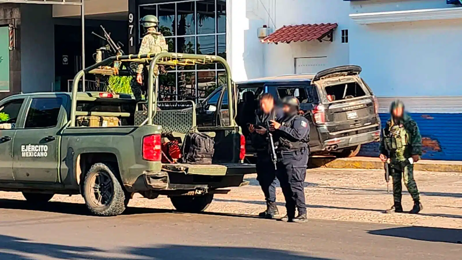 SSPE reporta enfrentamiento en la colonia Libertad, Culiacán militar herido y civil detenido