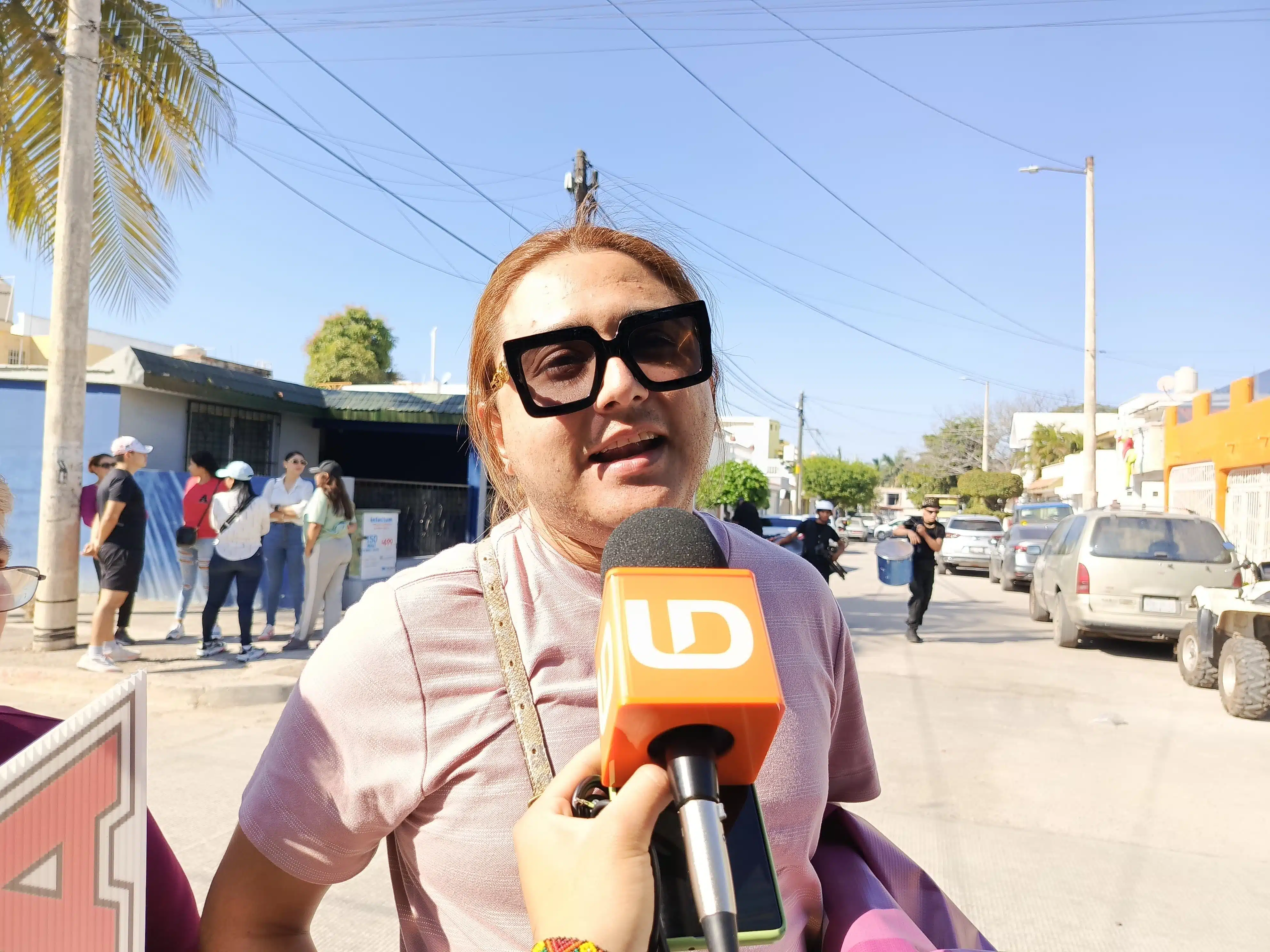 Simpatizantes de Claudia Sheinbaum en Mazatlán.