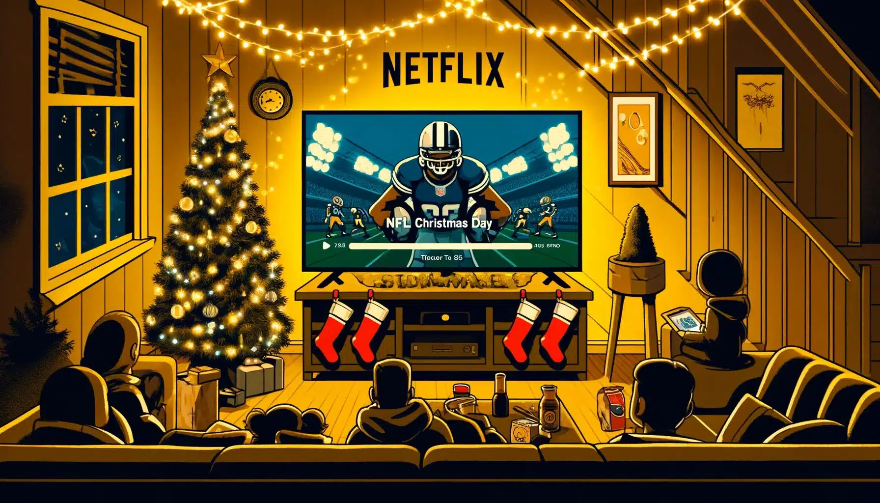 Un histórico récord de audiencia para Netflix y la NFL en Navidad