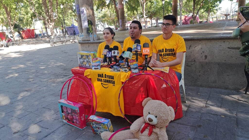 Una Sonrisa invita a donar juguetes en su “Campaña 27 en la 27” en Los Mochis