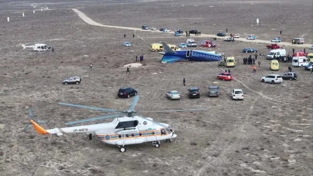 Accidente aéreo en Kazajistan