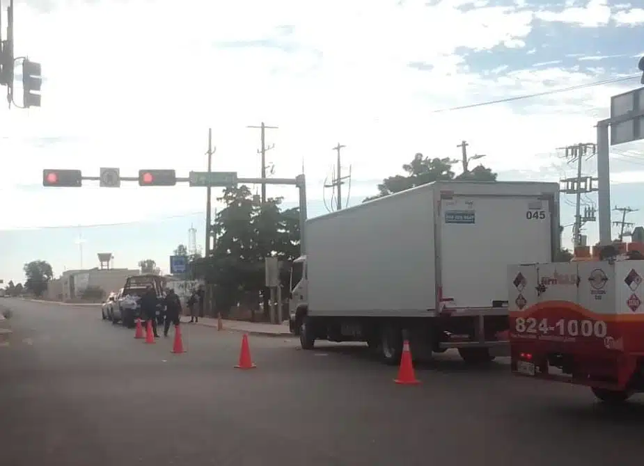 Accidente en Ruiz Cortinez