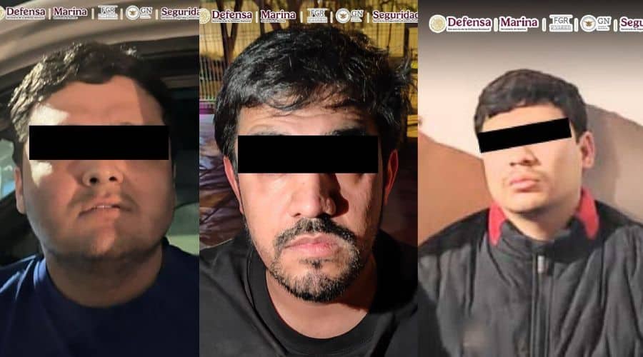 Tres detenidos en Guasave y Los Mochis
