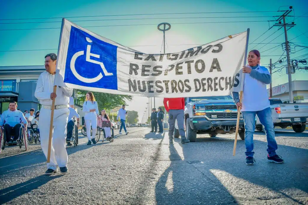 marcha en Guamúchi