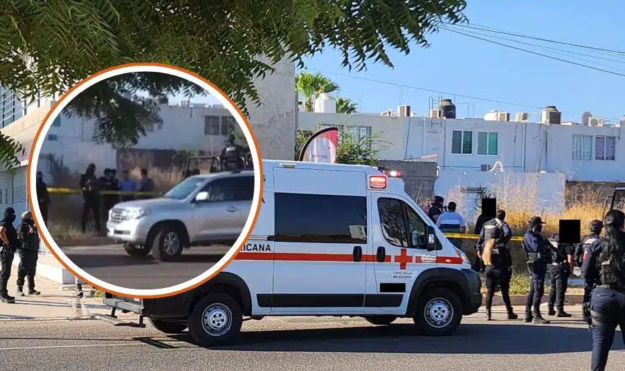 García Harfuch arribó al lugar en el que se llevó a cabo el atentado.