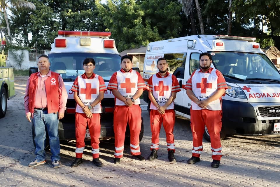 Paramédicos de Cruz Roja