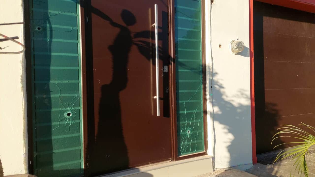 A balazos atacan vivienda en el fraccionamiento La Florida, Culiacán