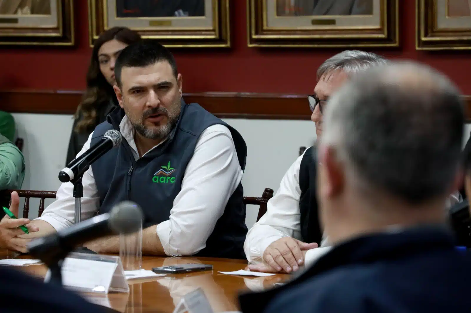 Reunión entre los titulares de AARC y Sader.