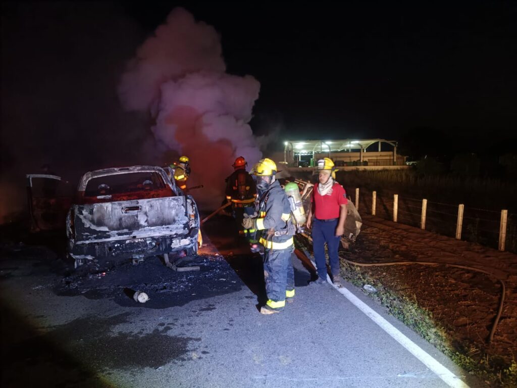 Accidente en la carretera