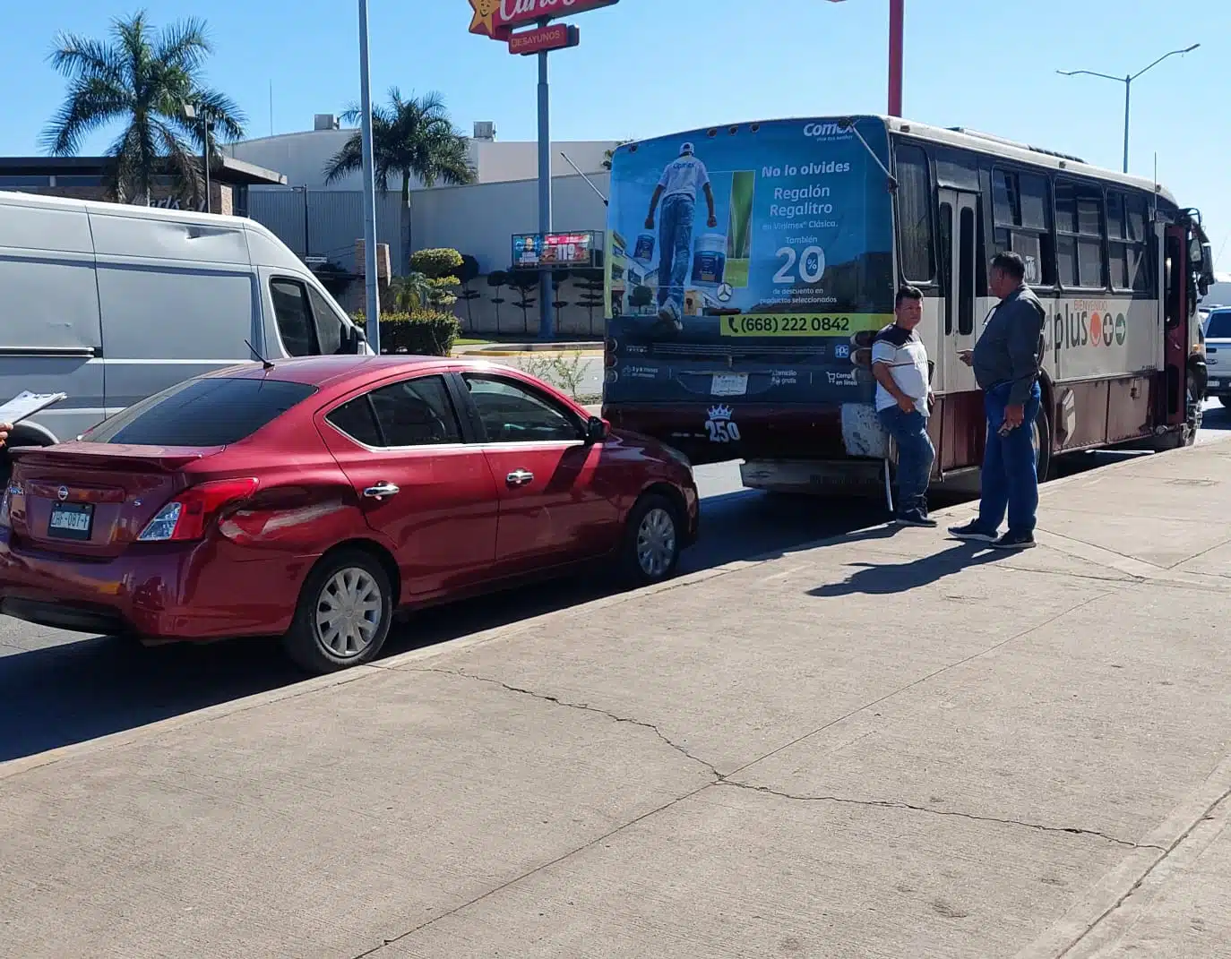 Accidente en la vía pública