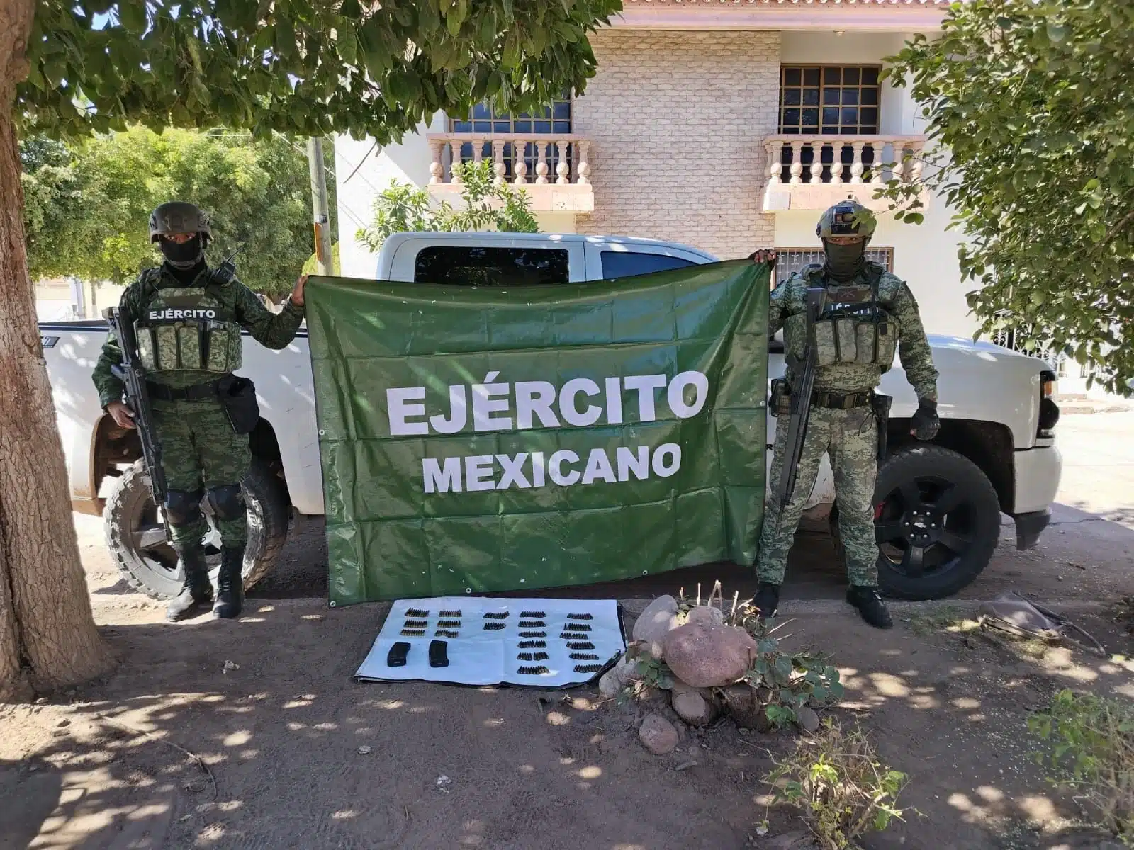 ASEGURAMIENTO GUAMÚCHIL OPERATIVO EJÉRCITO MEXICANO