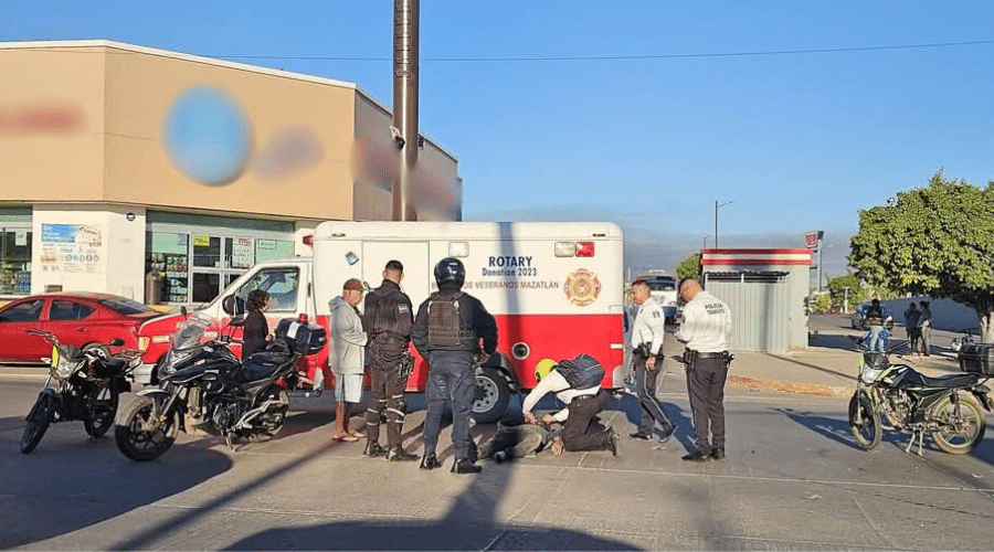 Accidente vial-Mazatlán