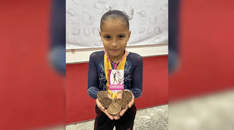 Airam Zamudio Sánchez sigue cosechando éxitos en gimnasia artística