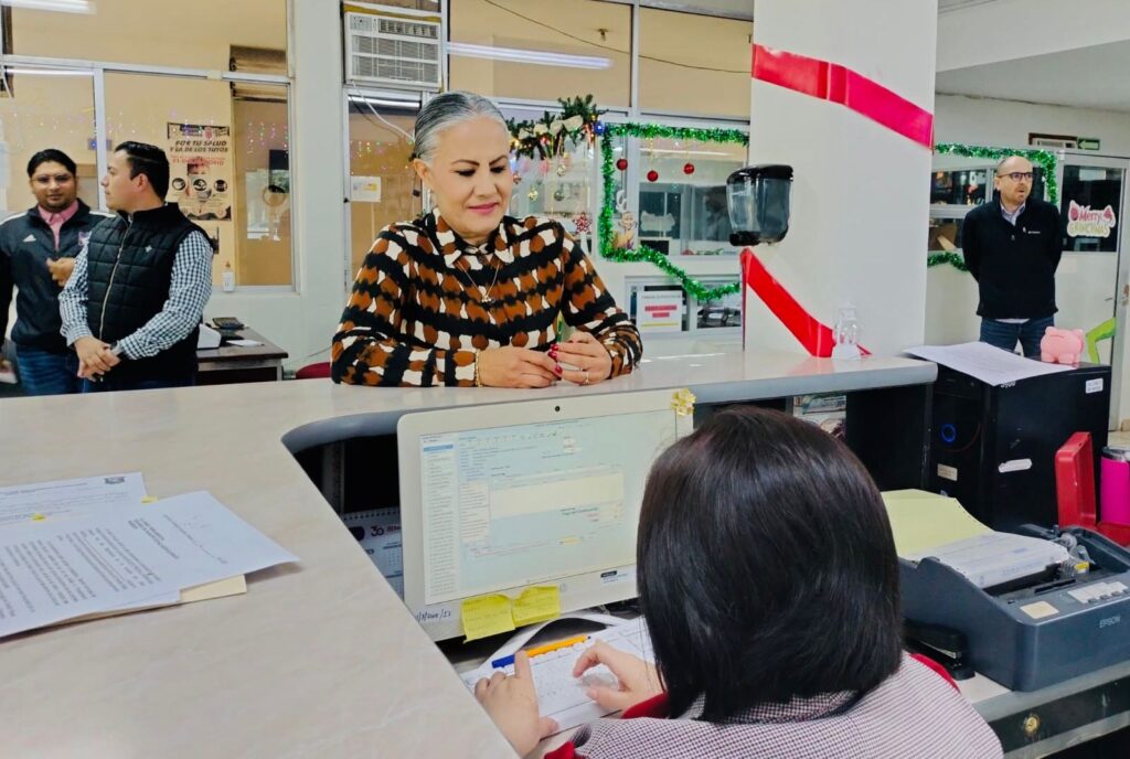 . Guadalupe López González, presidenta municipal de Salvador Alvarado.