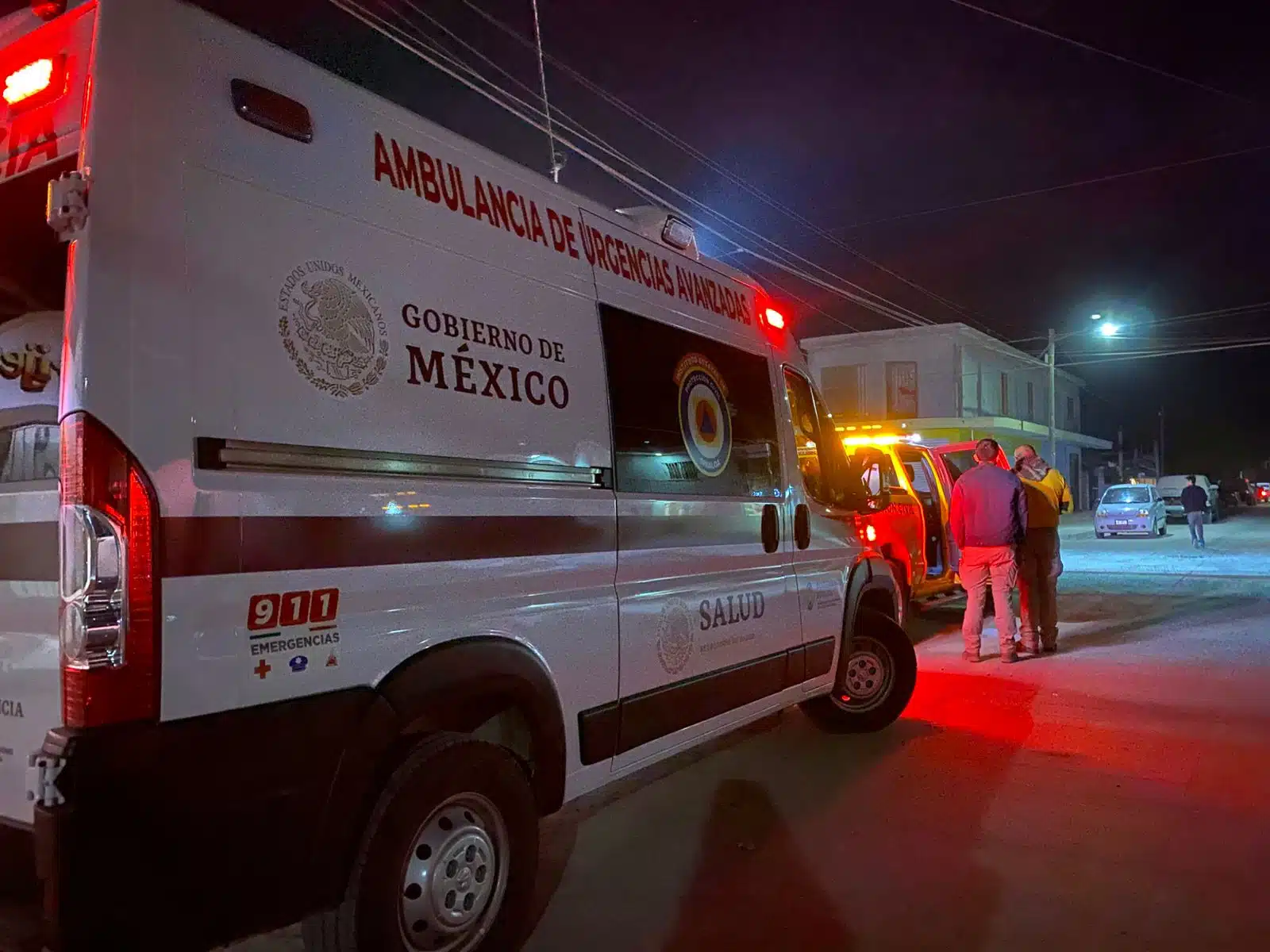 Ambulancia de la Cruz Roja Mexicana