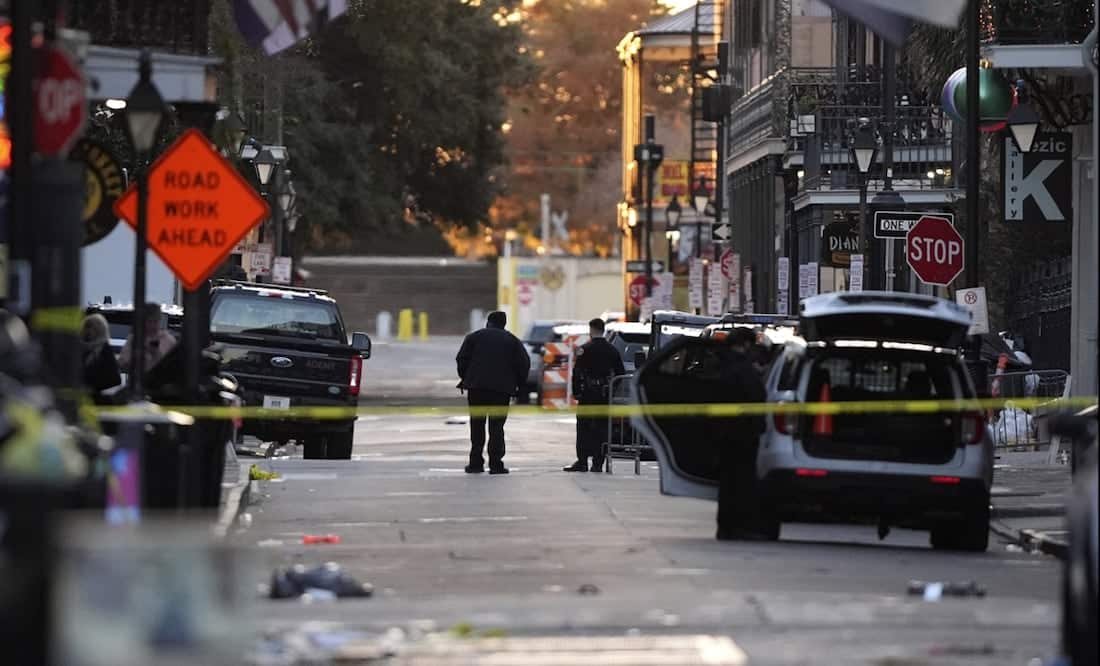 Autor de atropellamiento masivo en Nueva Orleans actuó solo: FBI