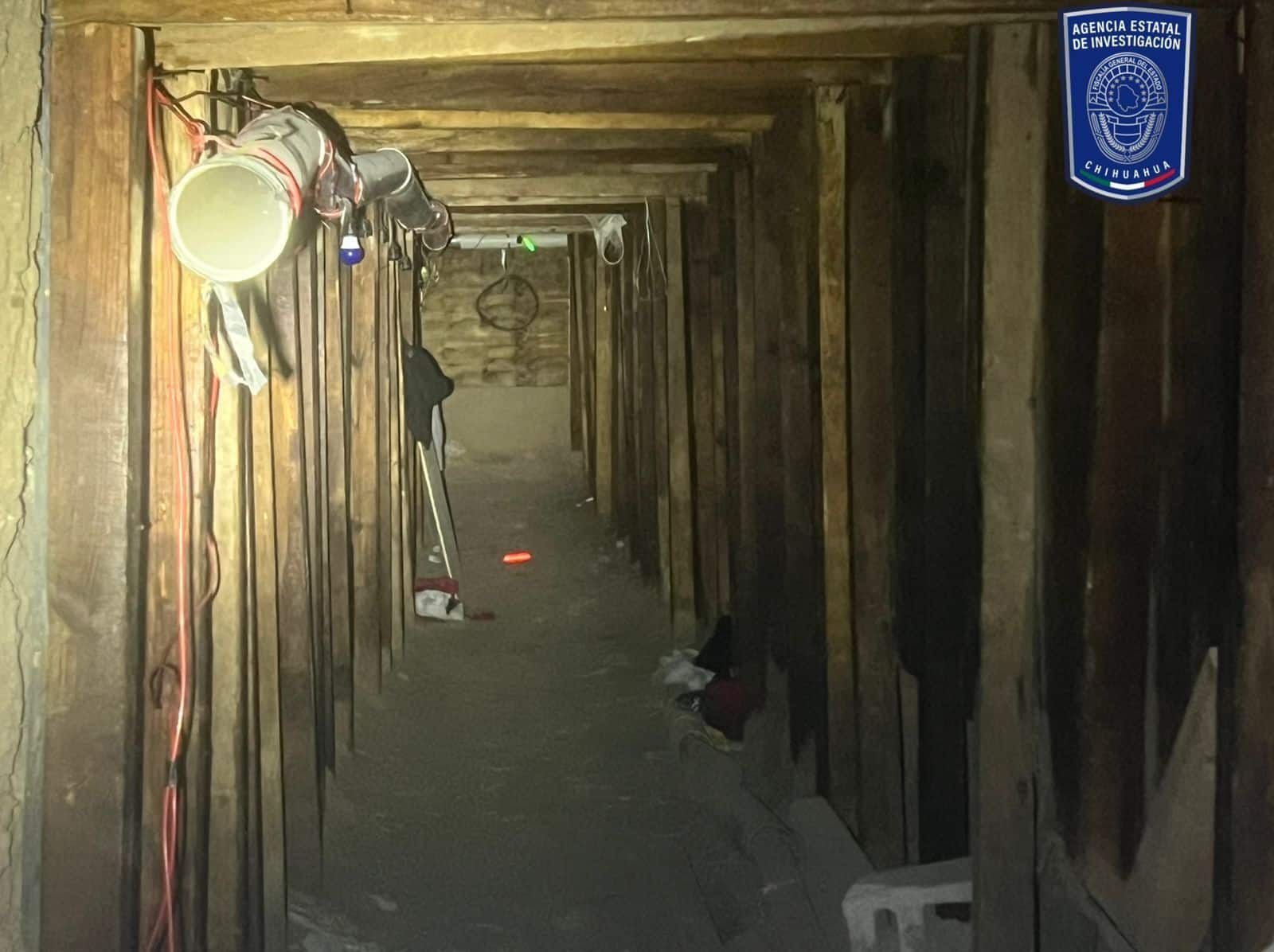 Autoridades mexicanas descubren túnel clandestino en frontera con Estados Unidos