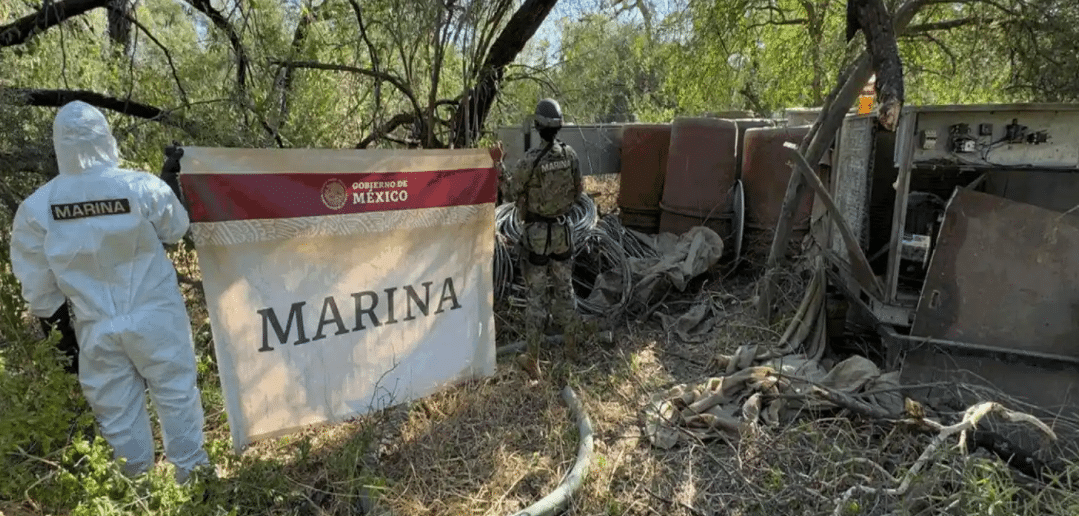 narcolaboratorio en Álamos, Sonora