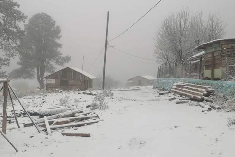 Nevada en Guanaceví Durango