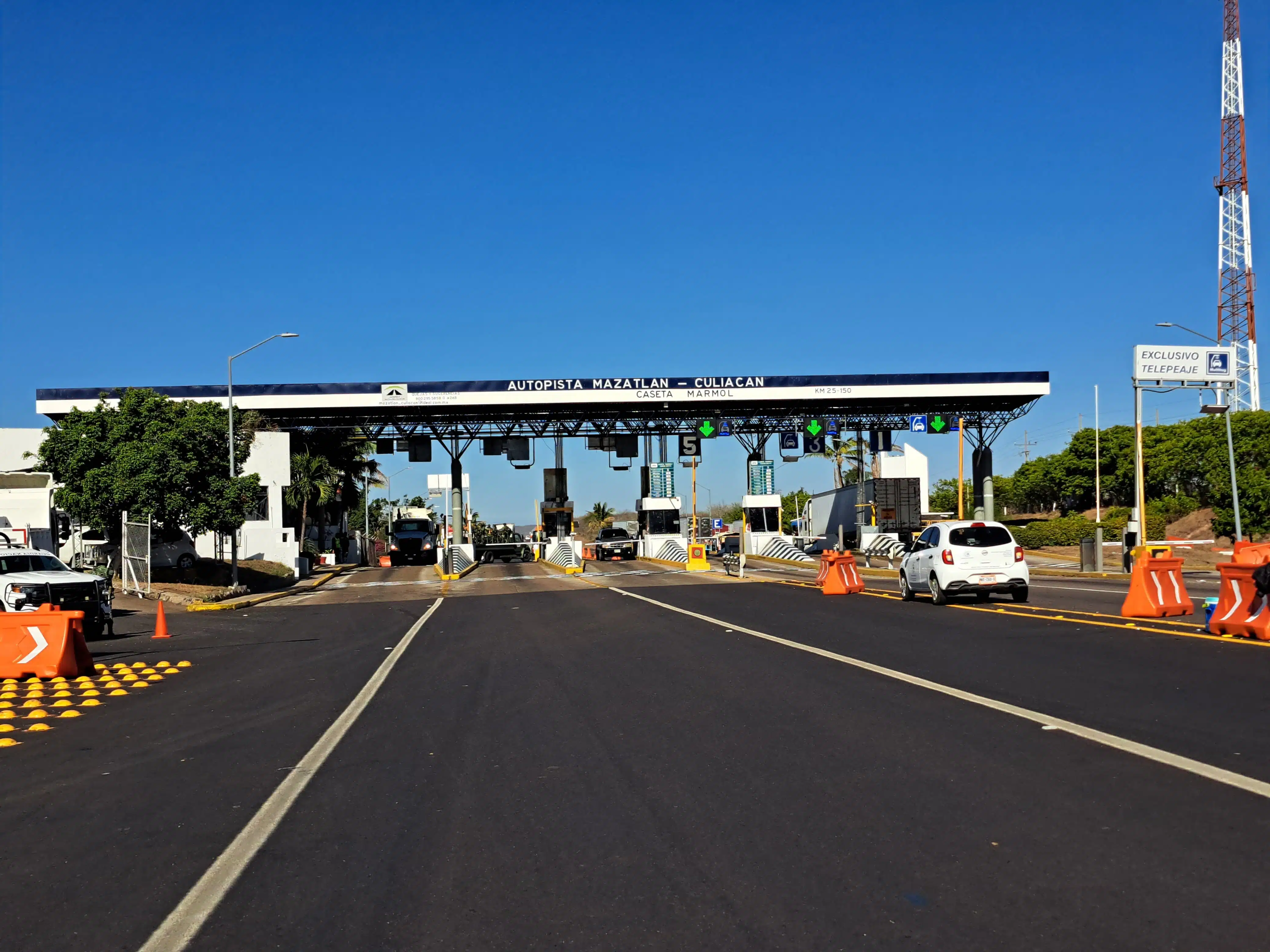 Caseta Autopista Mazatlán Culiacán Sinaloa