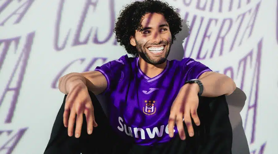 César Huerta es nuevo jugador del Anderlecht en Bélgica