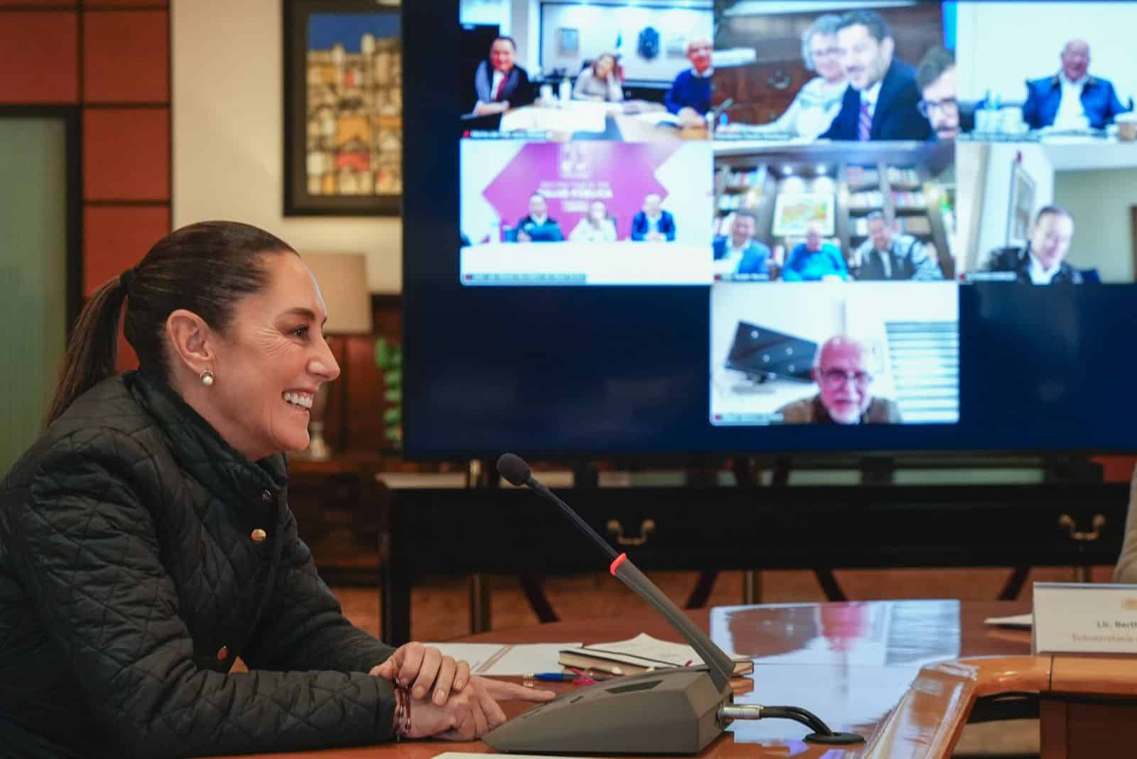 Claudia Sheinbaum-gobernadores del norte del país