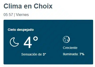 Clima Choix